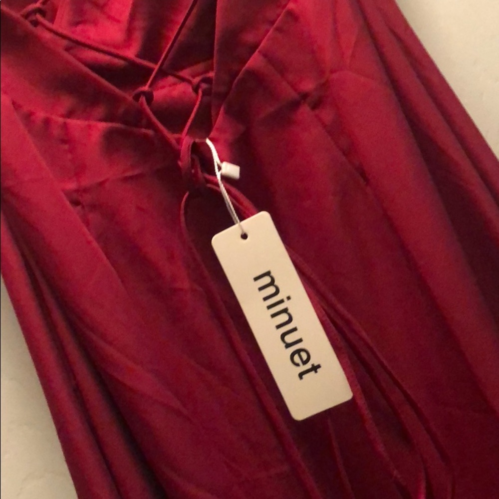 Vici Satin maxi dress NWT - Picture 3 of 5